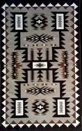 Storm Pattern Navajo rug